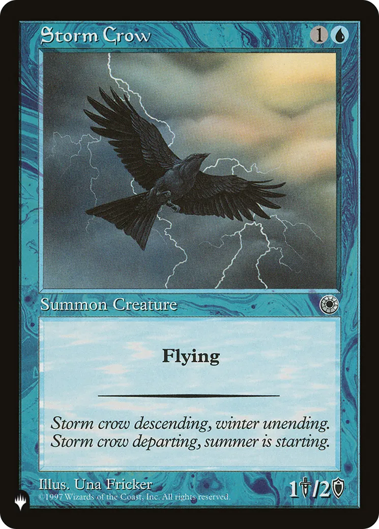 Corbeau de l'orage — The List — Magic: The Gathering