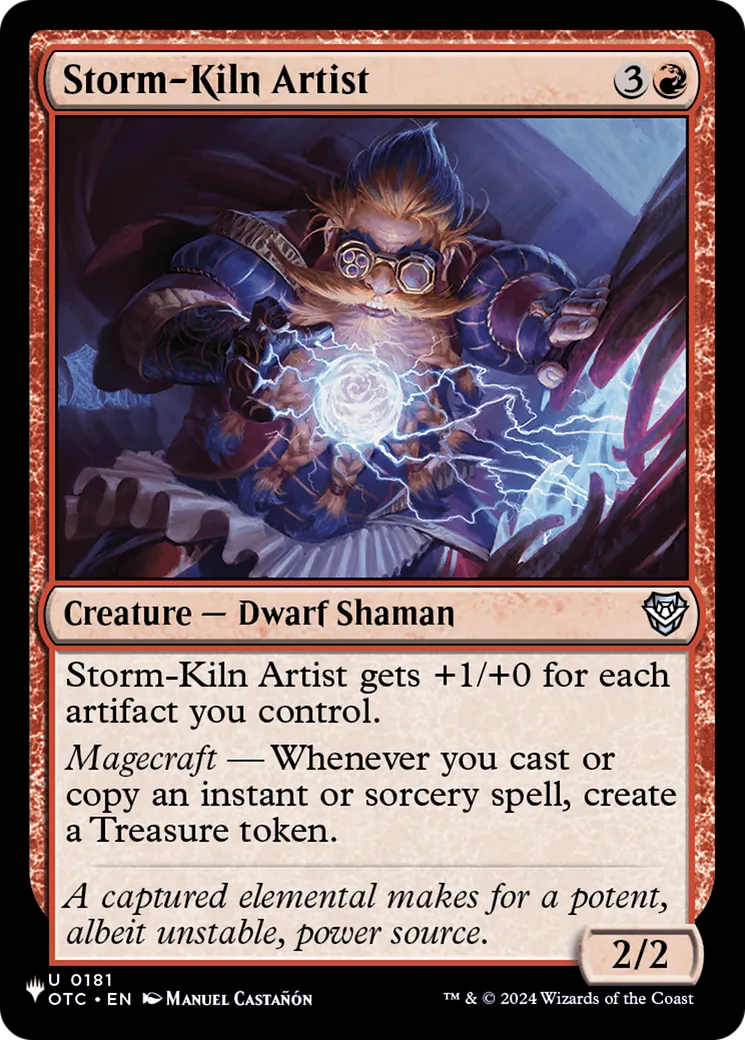 Storm-Kiln Artist — The List — Magic: The Gathering