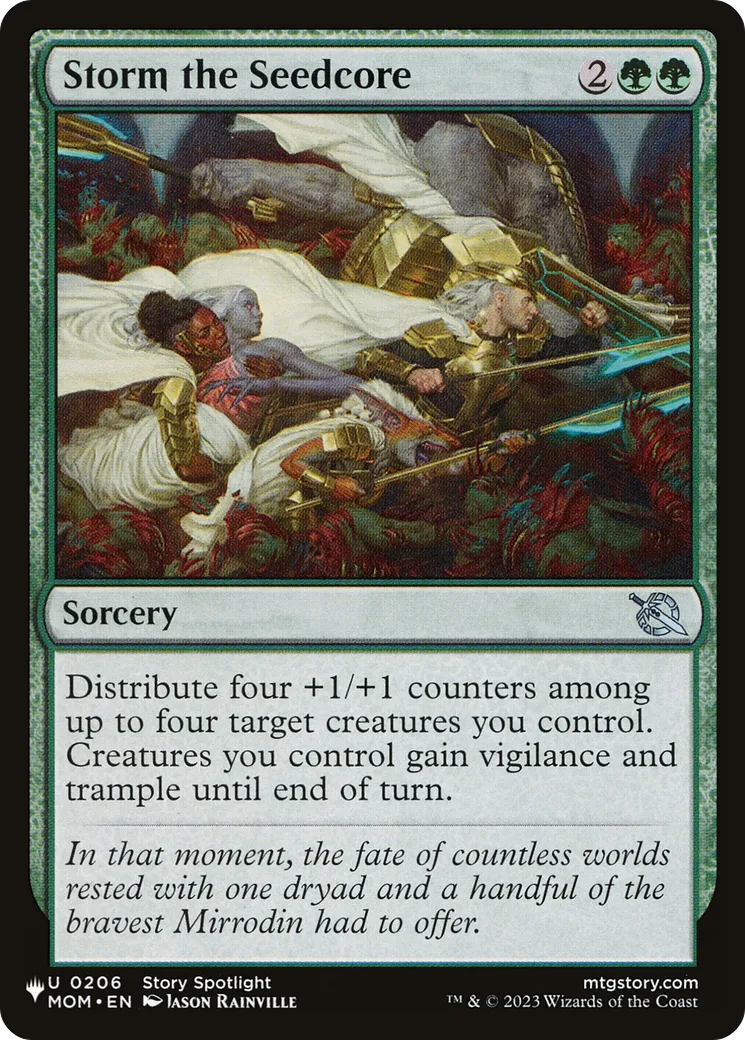 Storm the Seedcore — The List — Magic: The Gathering