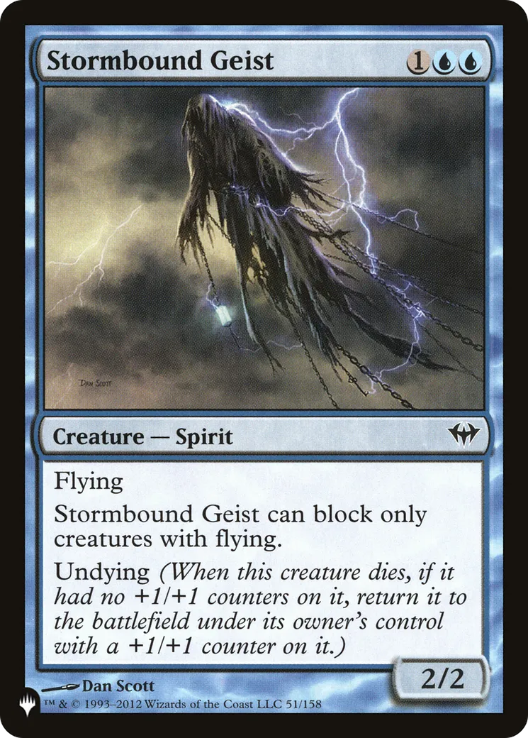 Geist des tempêtes — The List — Magic: The Gathering