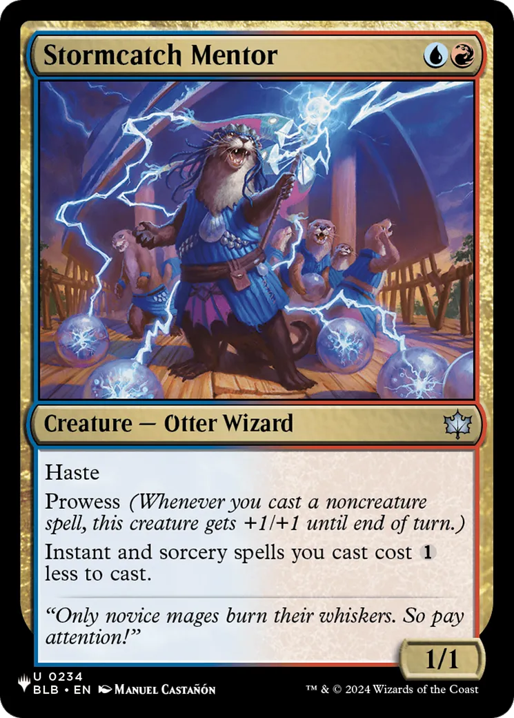 Stormcatch Mentor — The List — Magic: The Gathering