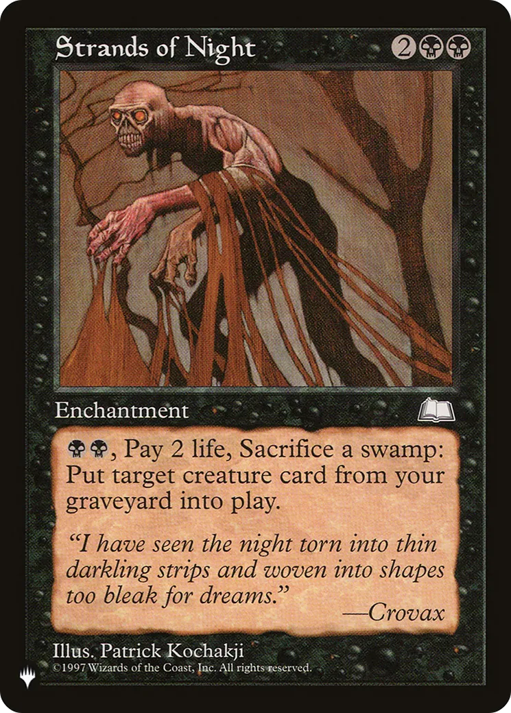 Strands of Night — The List — Magic: The Gathering