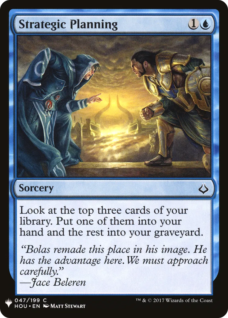 Planification stratégique — The List — Magic: The Gathering