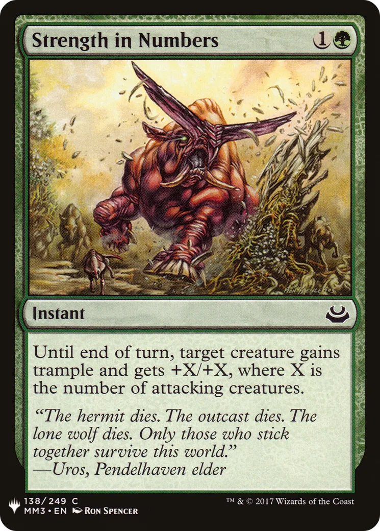 L'union fait la force — The List — Magic: The Gathering