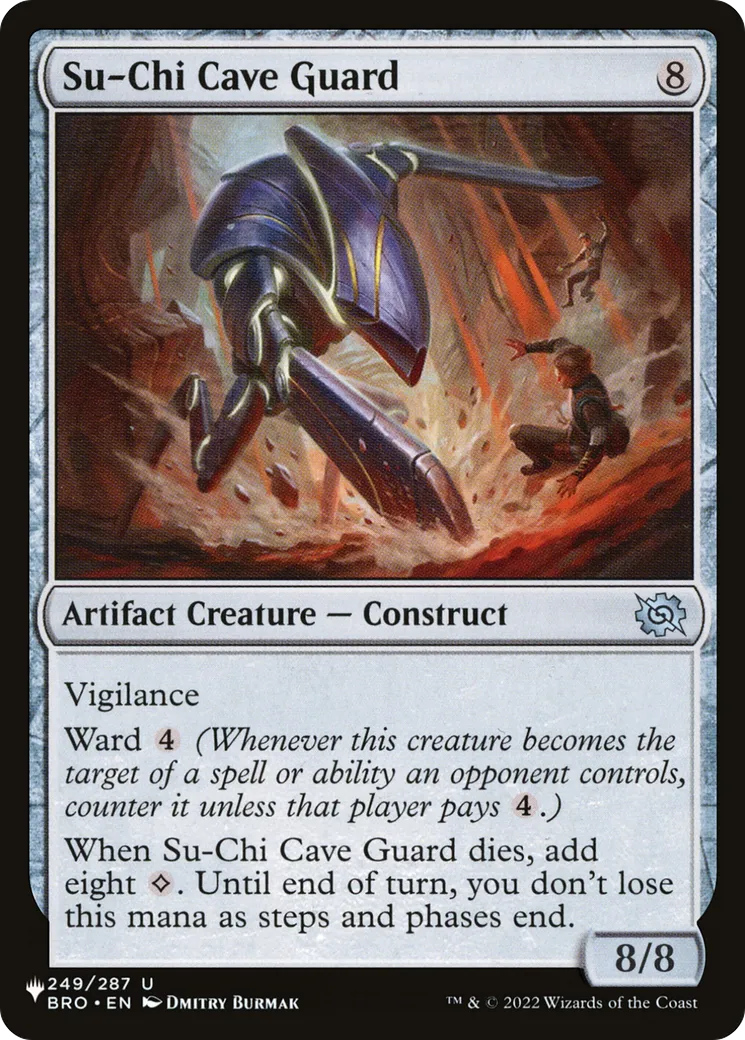 Su-Chi Cave Guard — The List — Magic: The Gathering