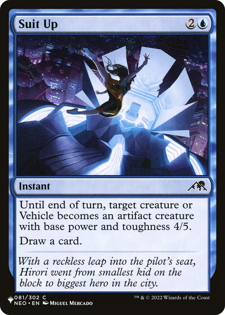 Suit Up — The List — Magic: The Gathering