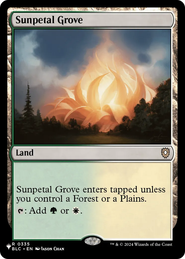 Sunpetal Grove — The List — Magic: The Gathering