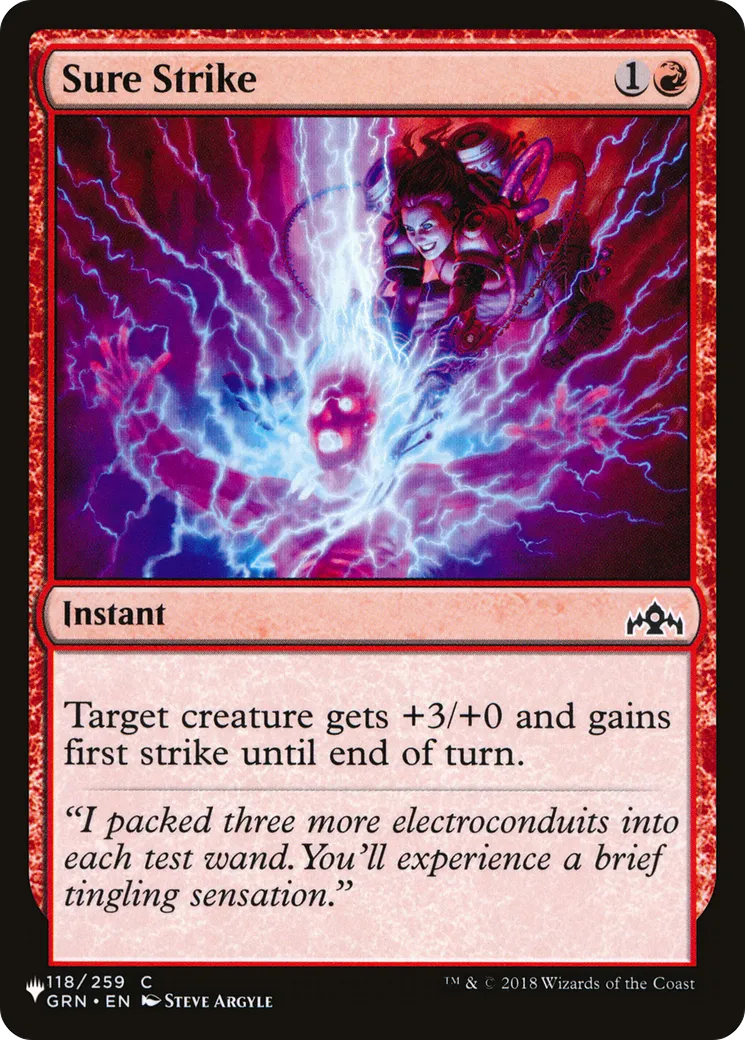 Sure Strike — The List — Magic: The Gathering