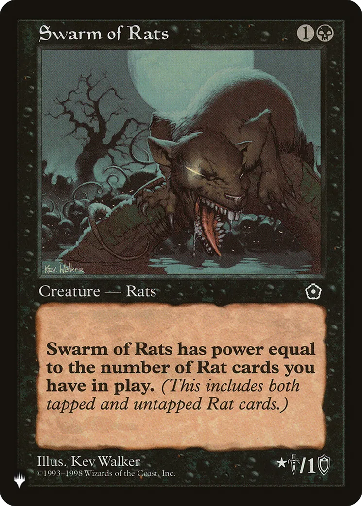 Colonie de rats — The List — Magic: The Gathering