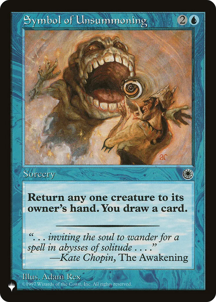 Symbole de desinvocation — The List — Magic: The Gathering