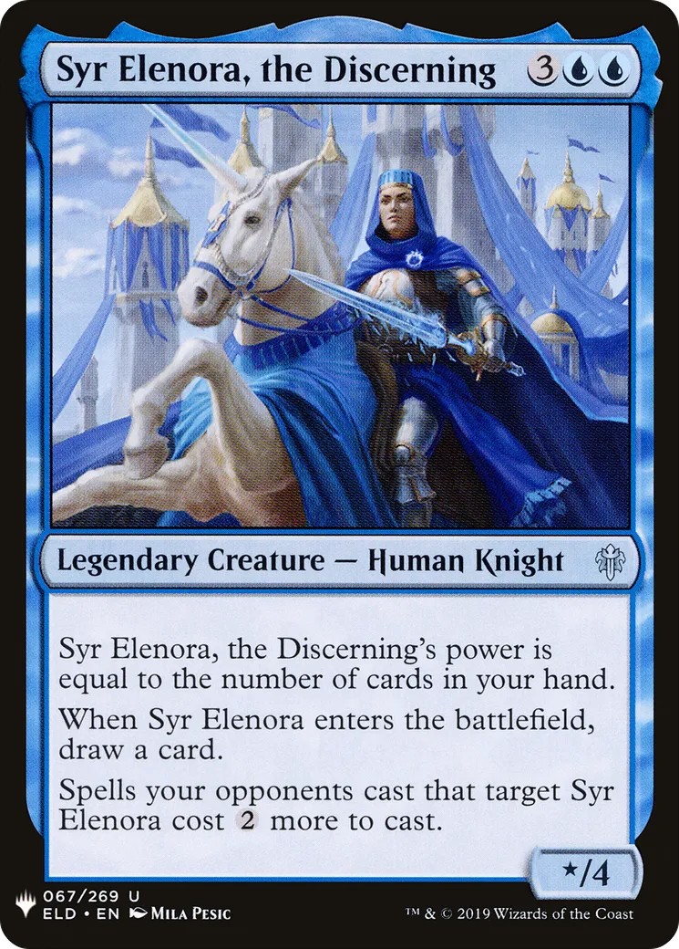 Syr Elenora, la Perspicace — The List — Magic: The Gathering