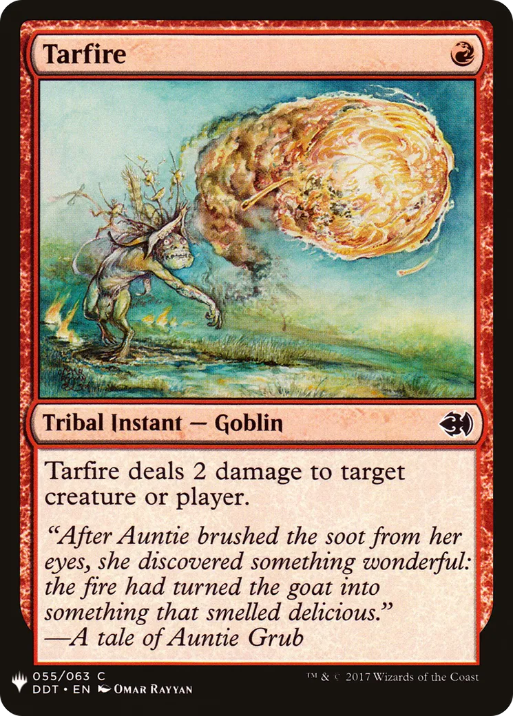 Tarfire — The List — Magic: The Gathering