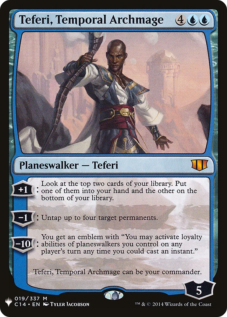 Teferi, Temporal Archmage — The List — Magic: The Gathering