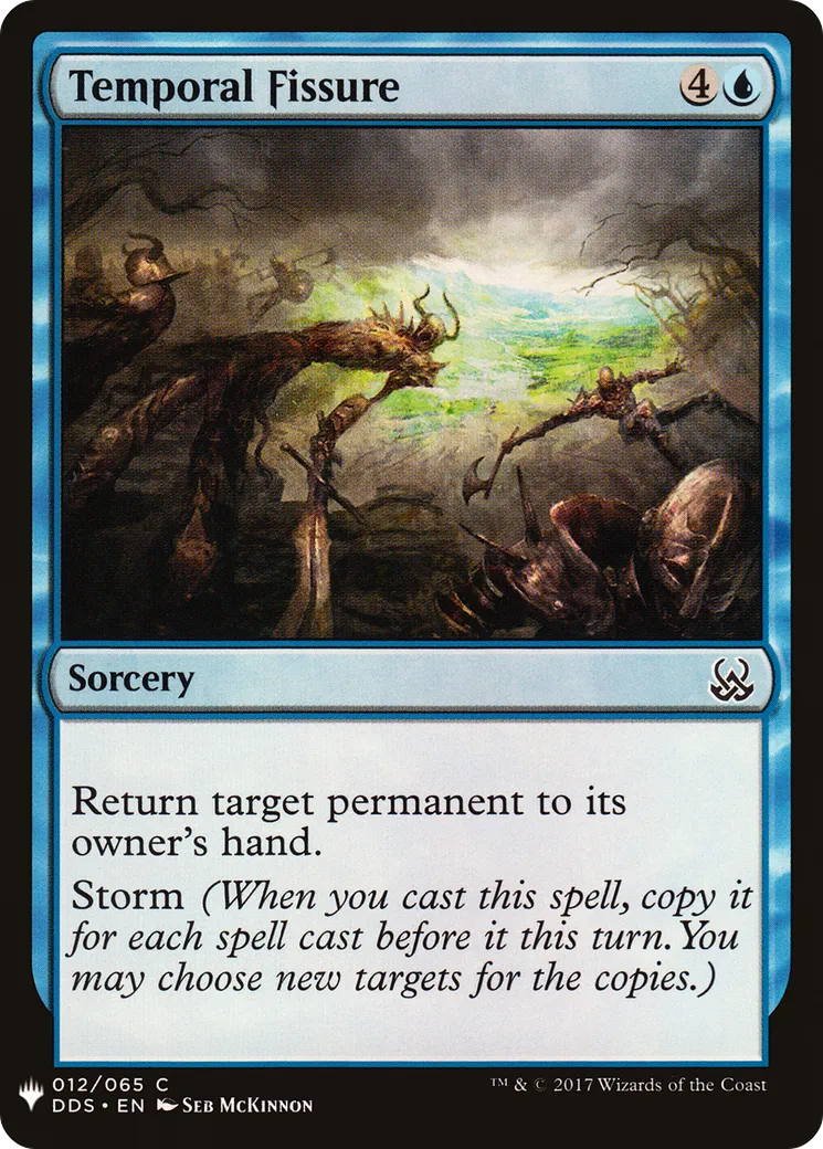 Temporal Fissure — The List — Magic: The Gathering