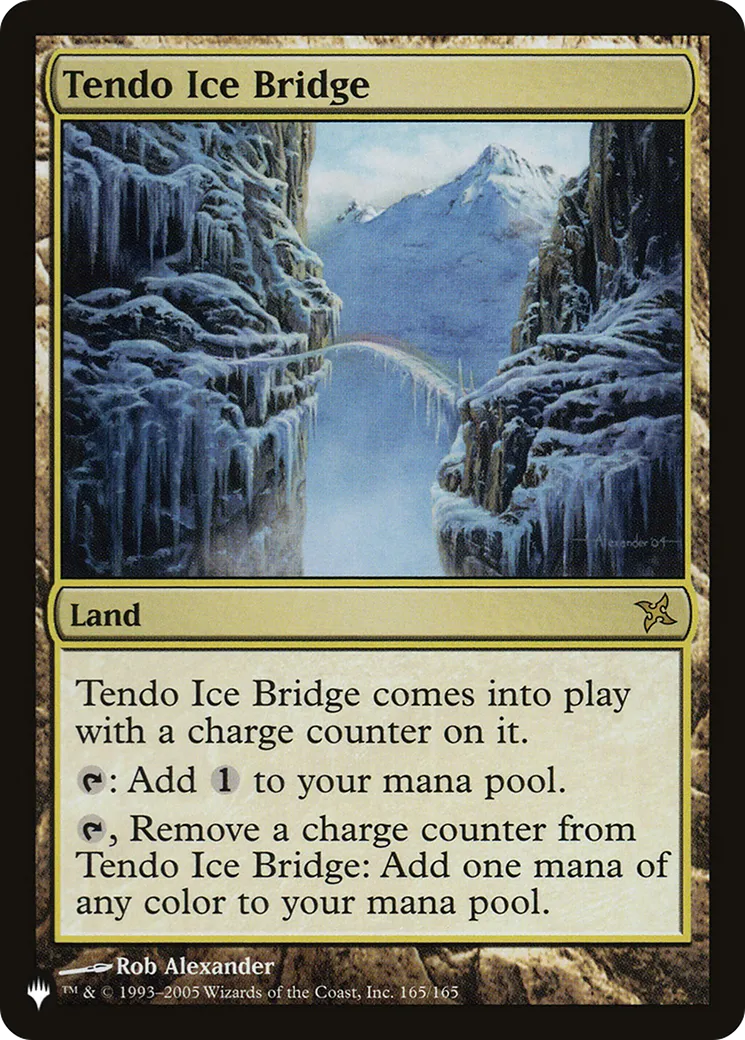 Tendo Ice Bridge — The List — Magic: The Gathering