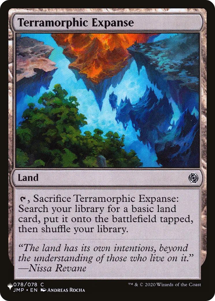 Terramorphic Expanse — The List — Magic: The Gathering