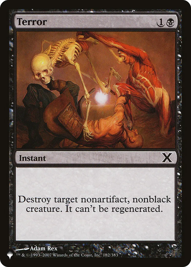 Terror — The List — Magic: The Gathering