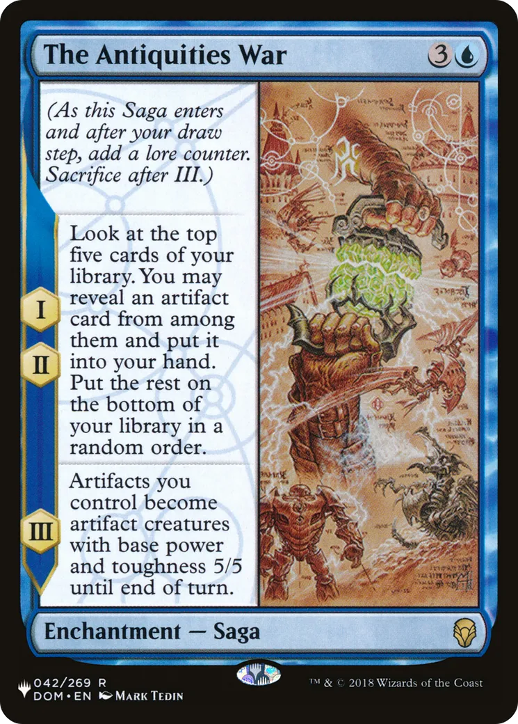La Guerre des Antiquités — The List — Magic: The Gathering