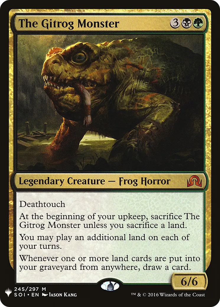 The Gitrog Monster — The List — Magic: The Gathering