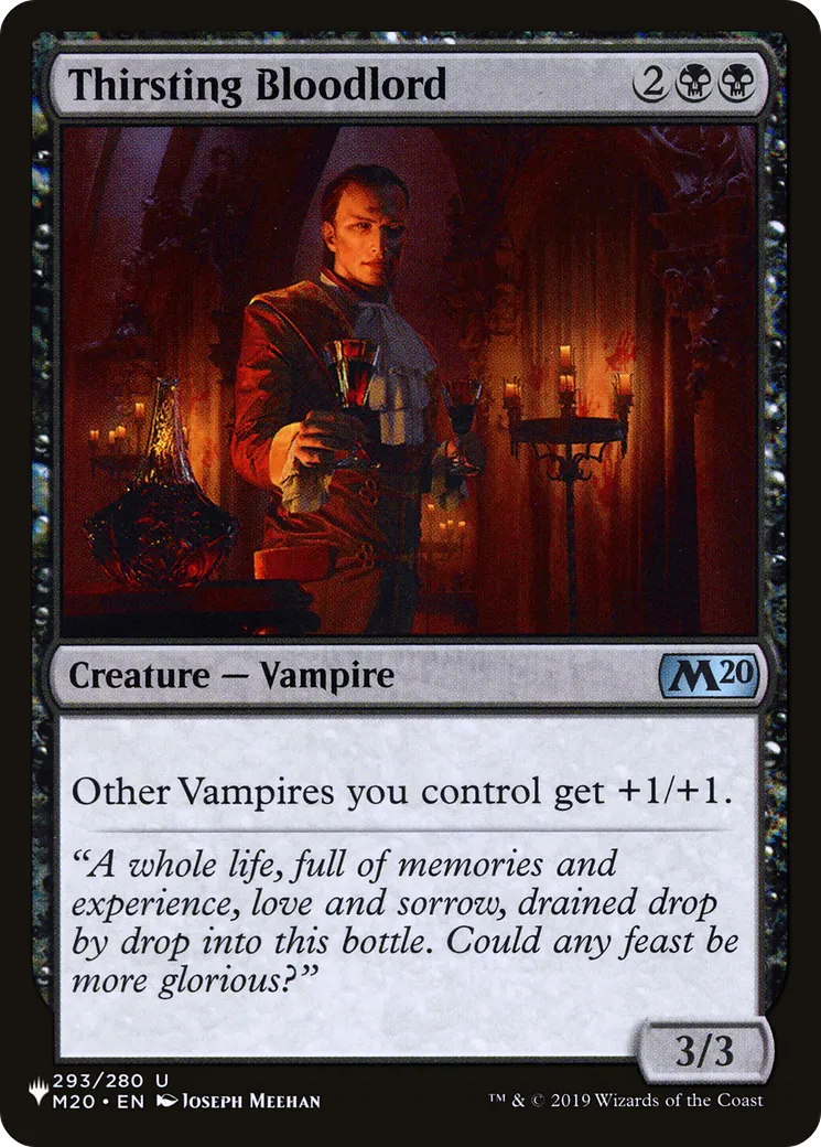 Thirsting Bloodlord — The List — Magic: The Gathering