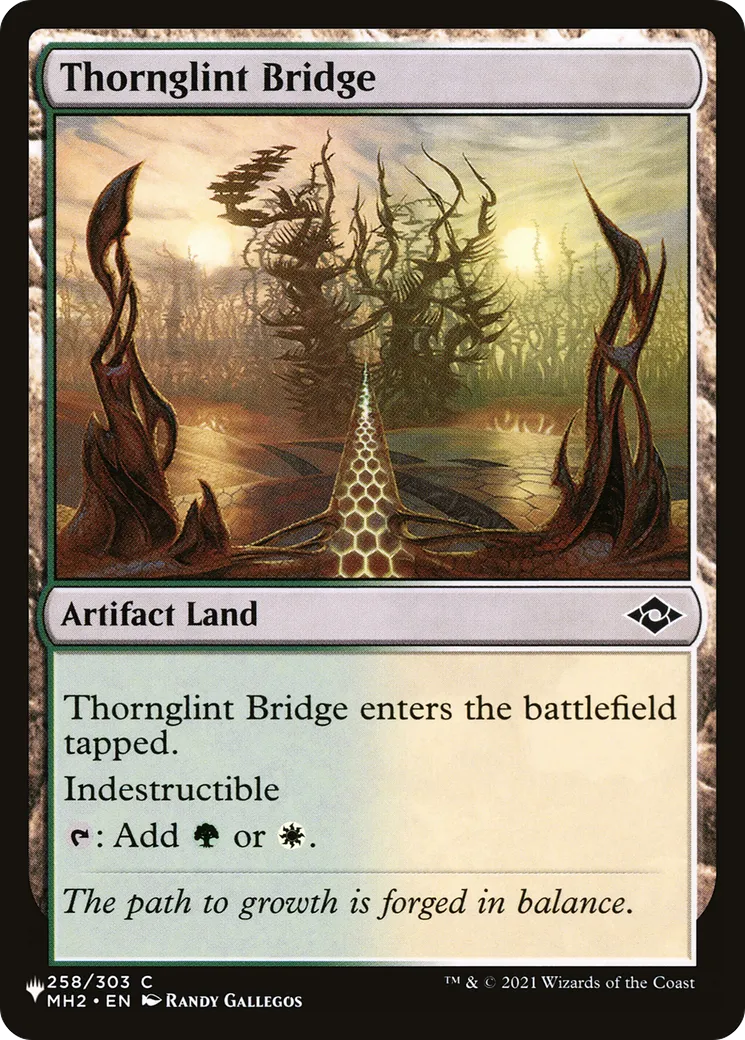 Thornglint Bridge — The List — Magic: The Gathering