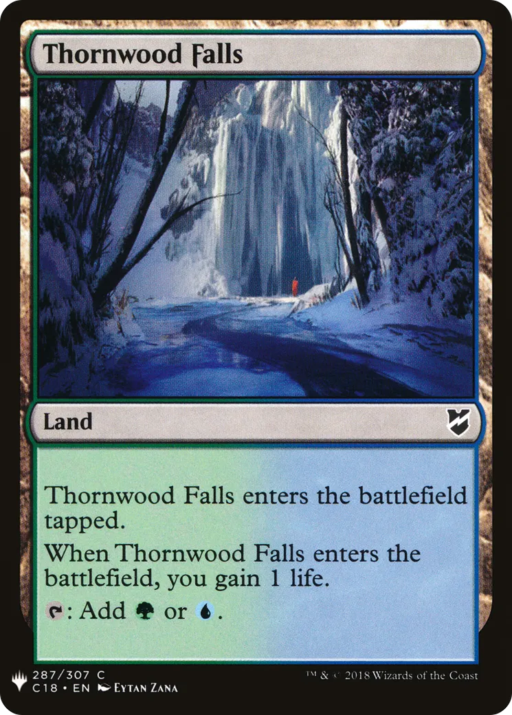 Thornwood Falls — The List — Magic: The Gathering