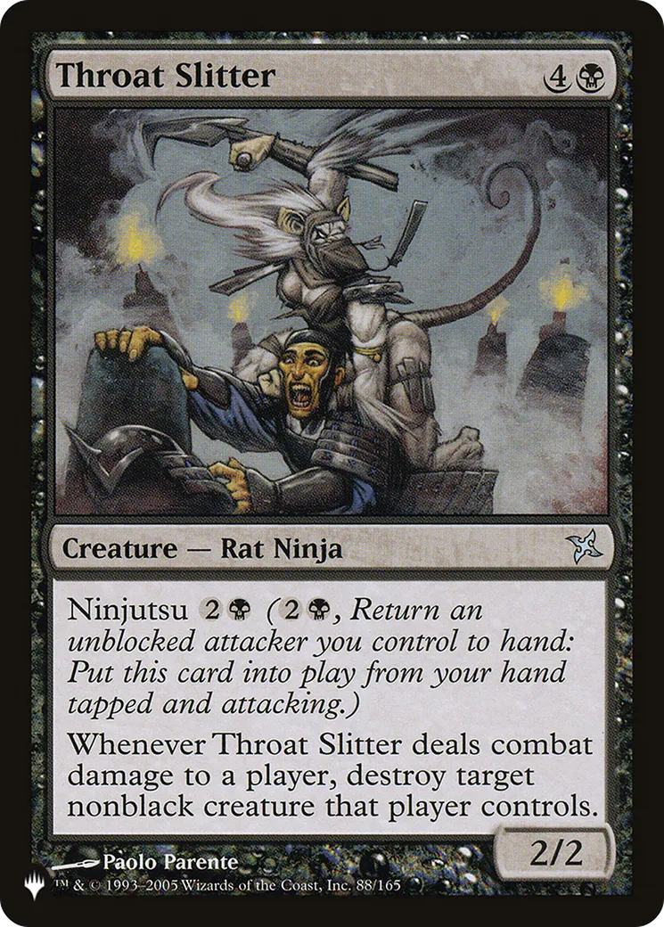Throat Slitter — The List — Magic: The Gathering