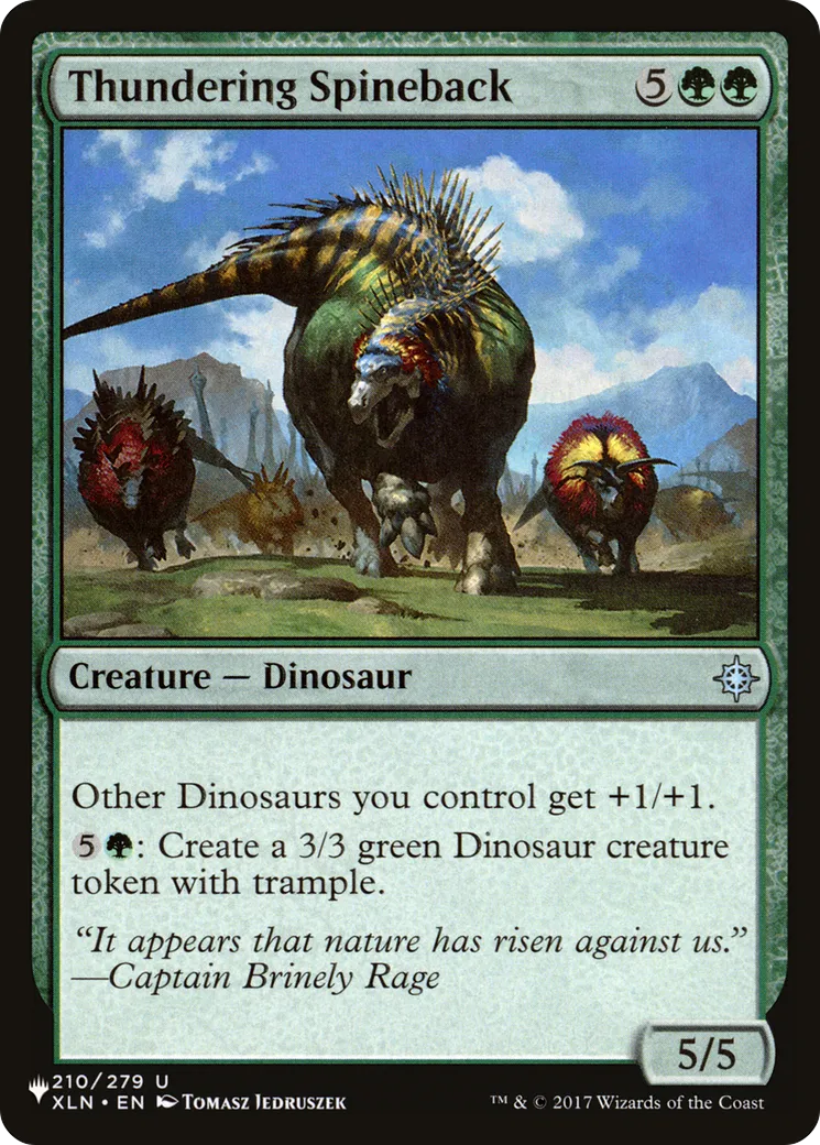 Dorspondyle fulminant — The List — Magic: The Gathering