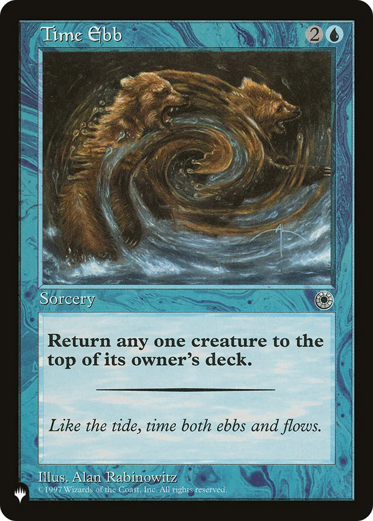 Time Ebb — The List — Magic: The Gathering