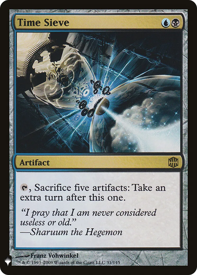 Crible temporel — The List — Magic: The Gathering