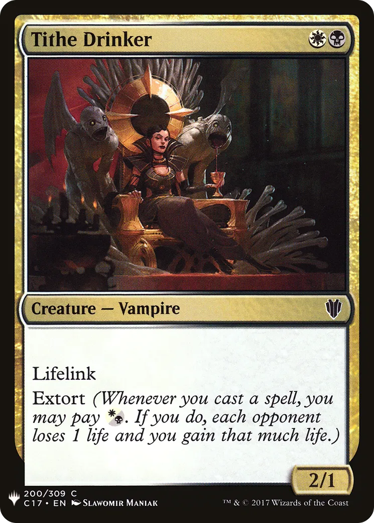 Buveuse de dîme — The List — Magic: The Gathering