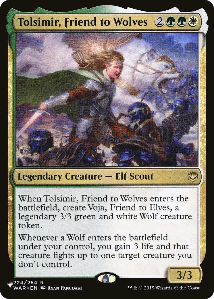 Tolsimir, ami des loups — The List — Magic: The Gathering