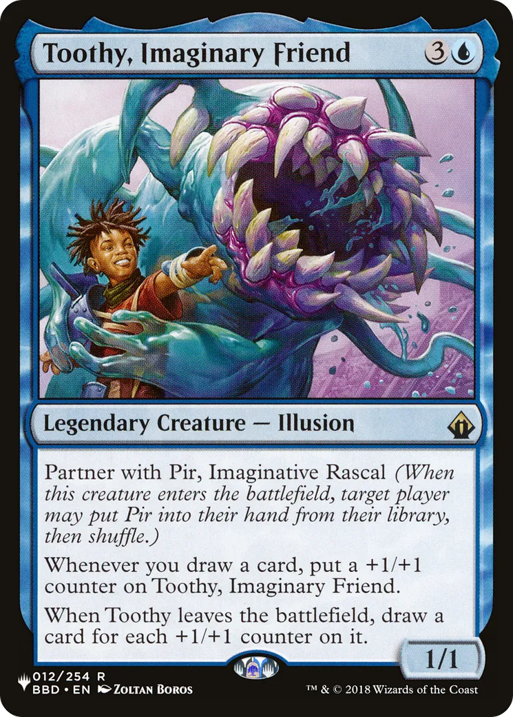 Toothy, Imaginary Friend — The List — Magic: The Gathering