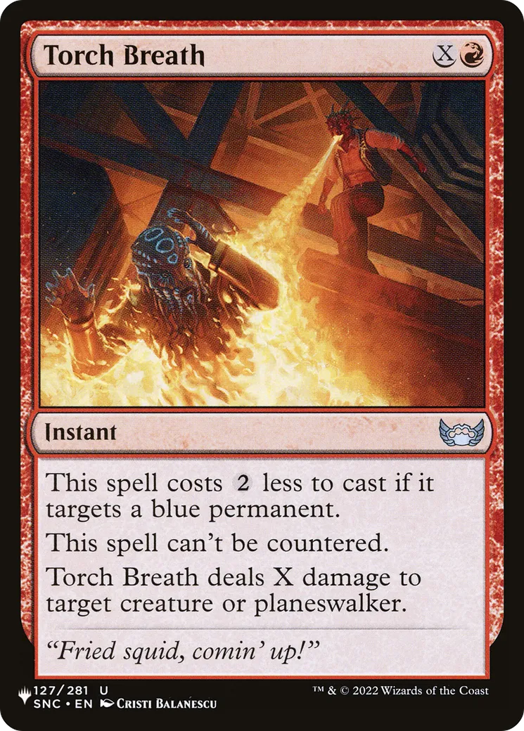 Souffle torchère — The List — Magic: The Gathering