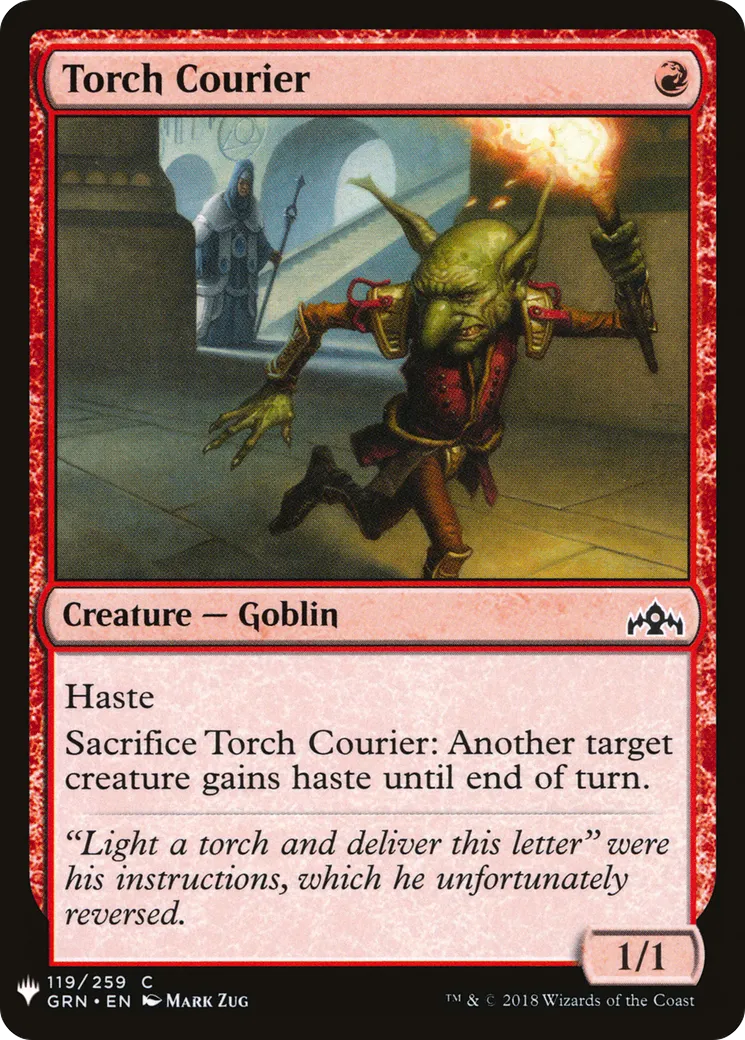 Messager porte-torche — The List — Magic: The Gathering