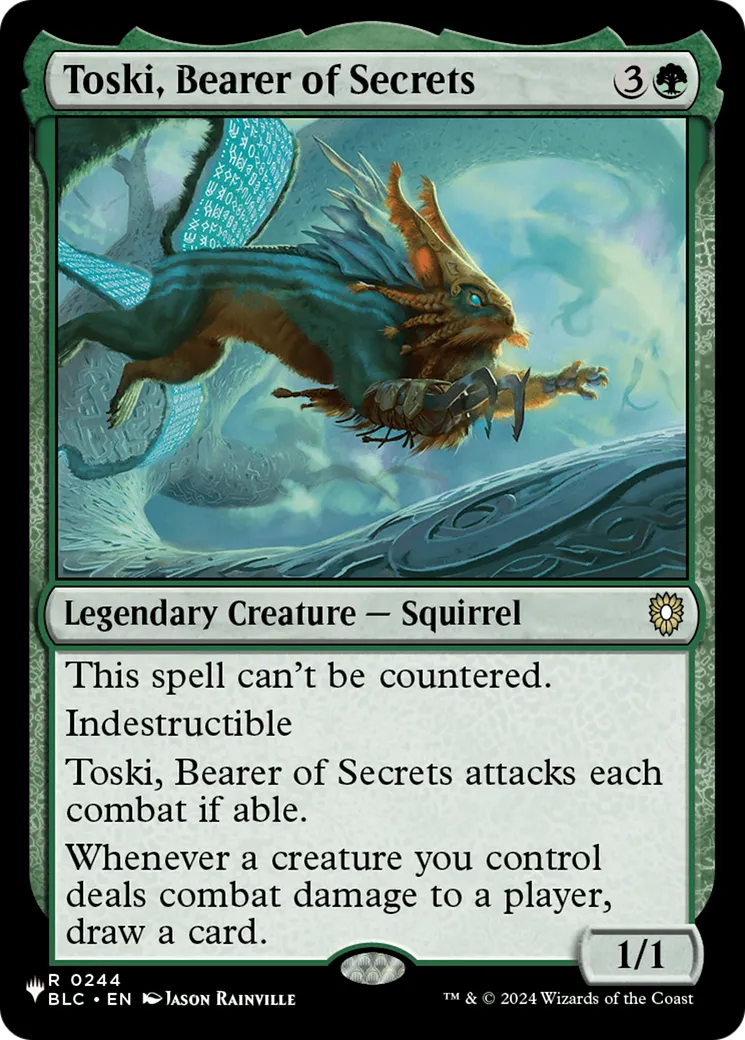 Toski, Bearer of Secrets — The List — Magic: The Gathering