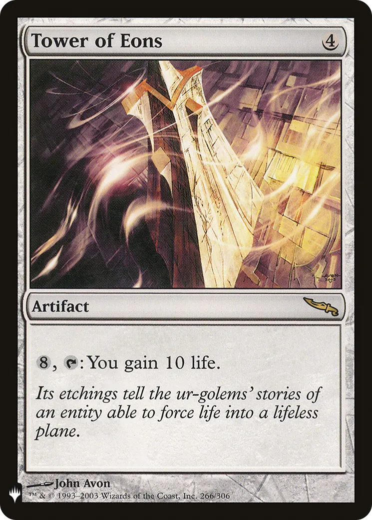 Tour des éons — The List — Magic: The Gathering