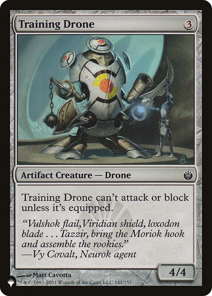 Drone d'entraînement — The List — Magic: The Gathering