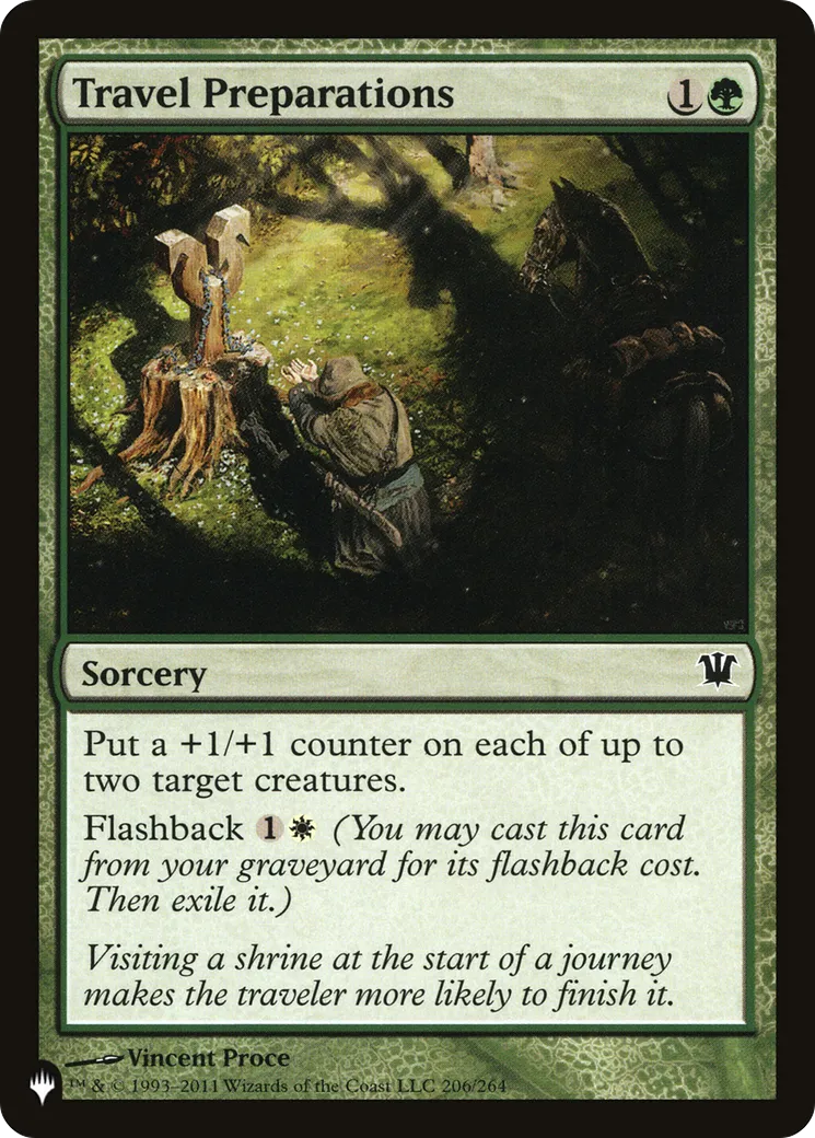 Travel Preparations — The List — Magic: The Gathering