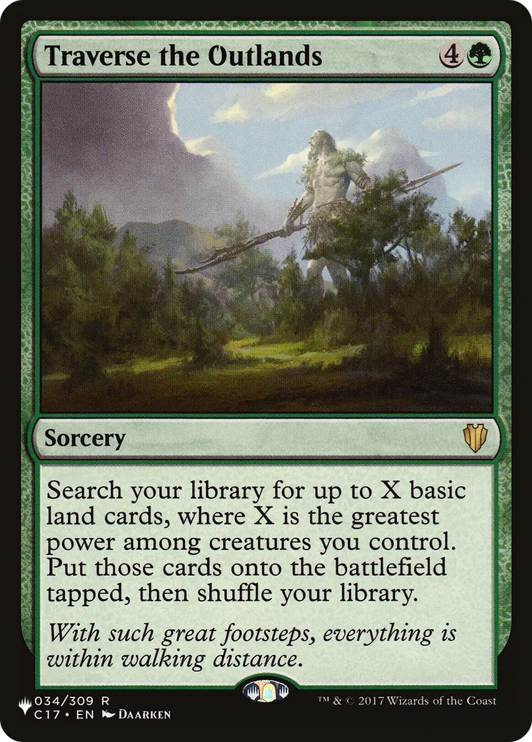 Traverse the Outlands — The List — Magic: The Gathering