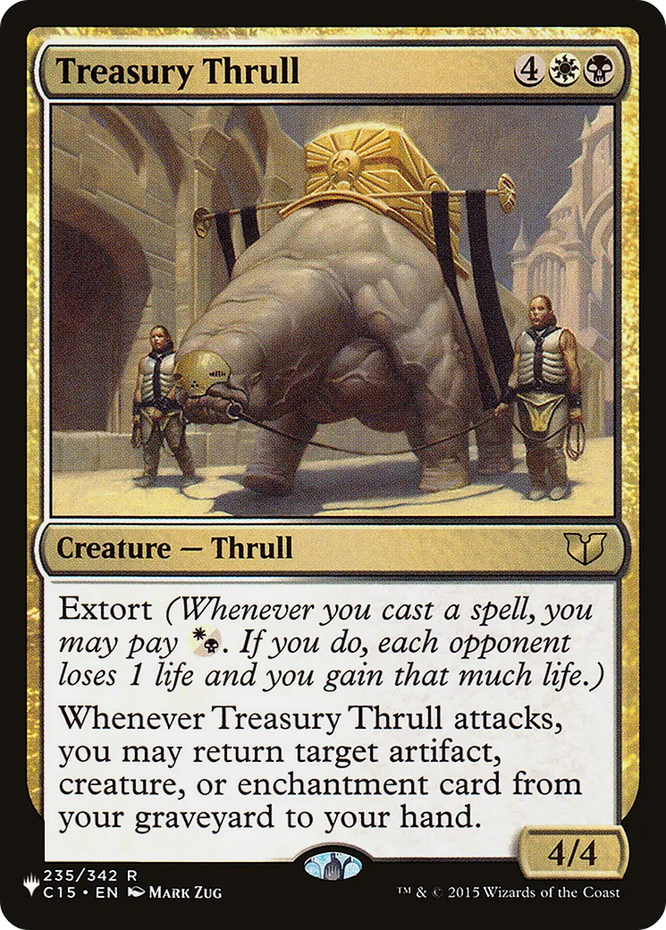Srâne de la trésorerie — The List — Magic: The Gathering