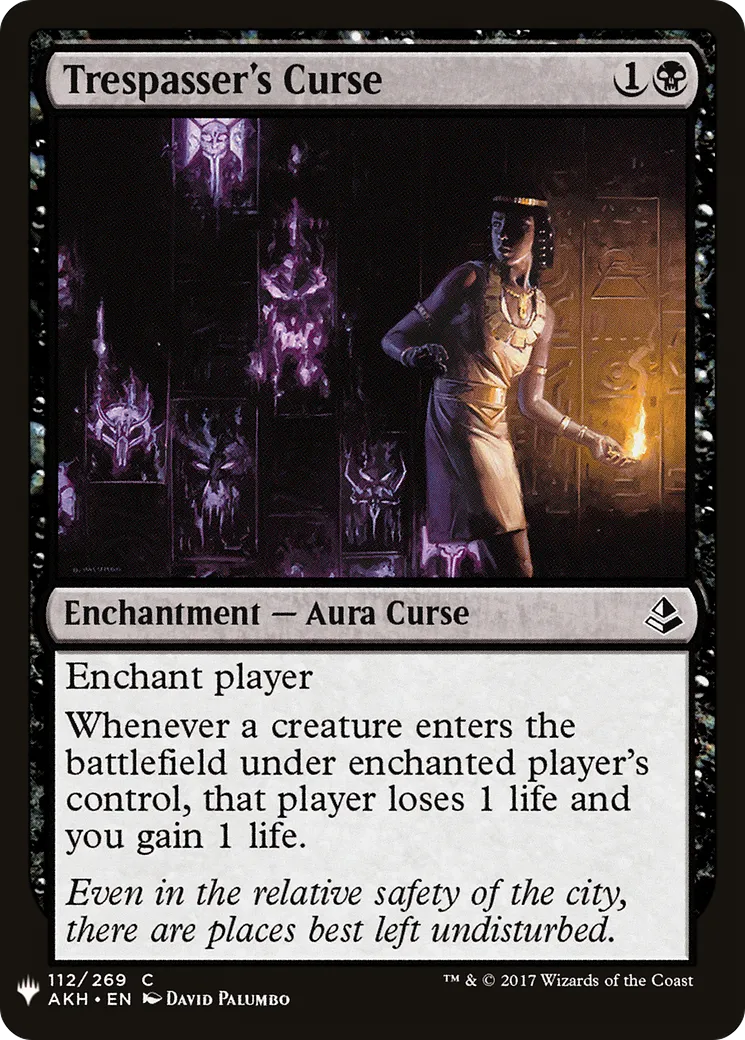 Trespasser's Curse — The List — Magic: The Gathering