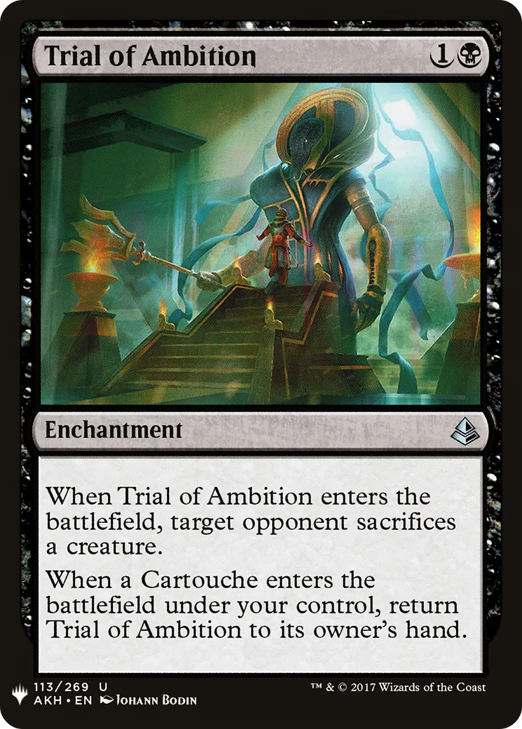 Épreuve d'ambition — The List — Magic: The Gathering