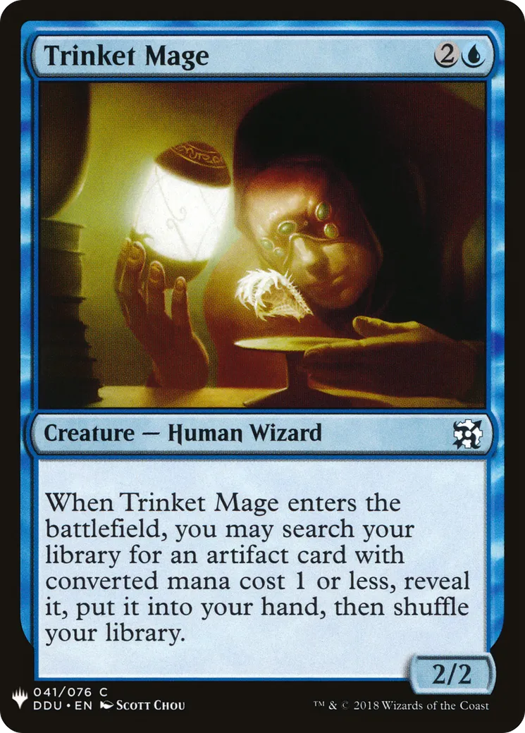 Trinket Mage — The List — Magic: The Gathering