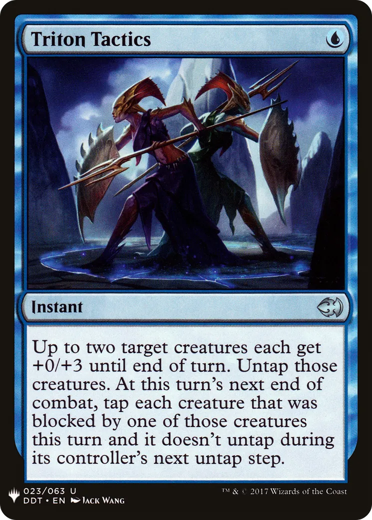 Triton Tactics — The List — Magic: The Gathering