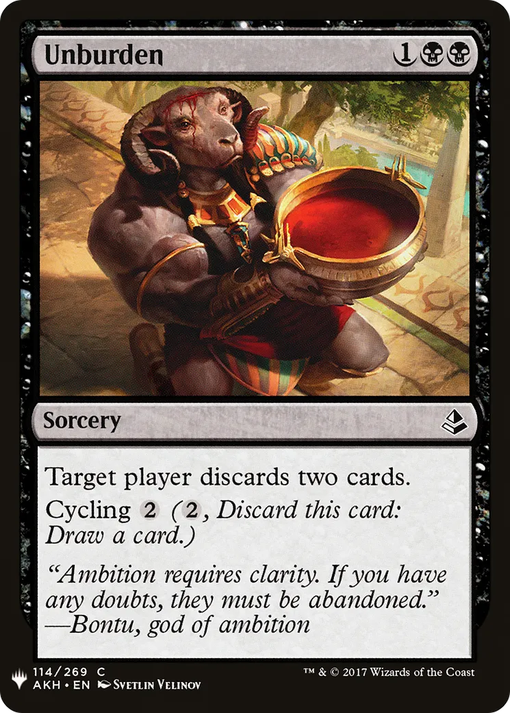 Décharge — The List — Magic: The Gathering