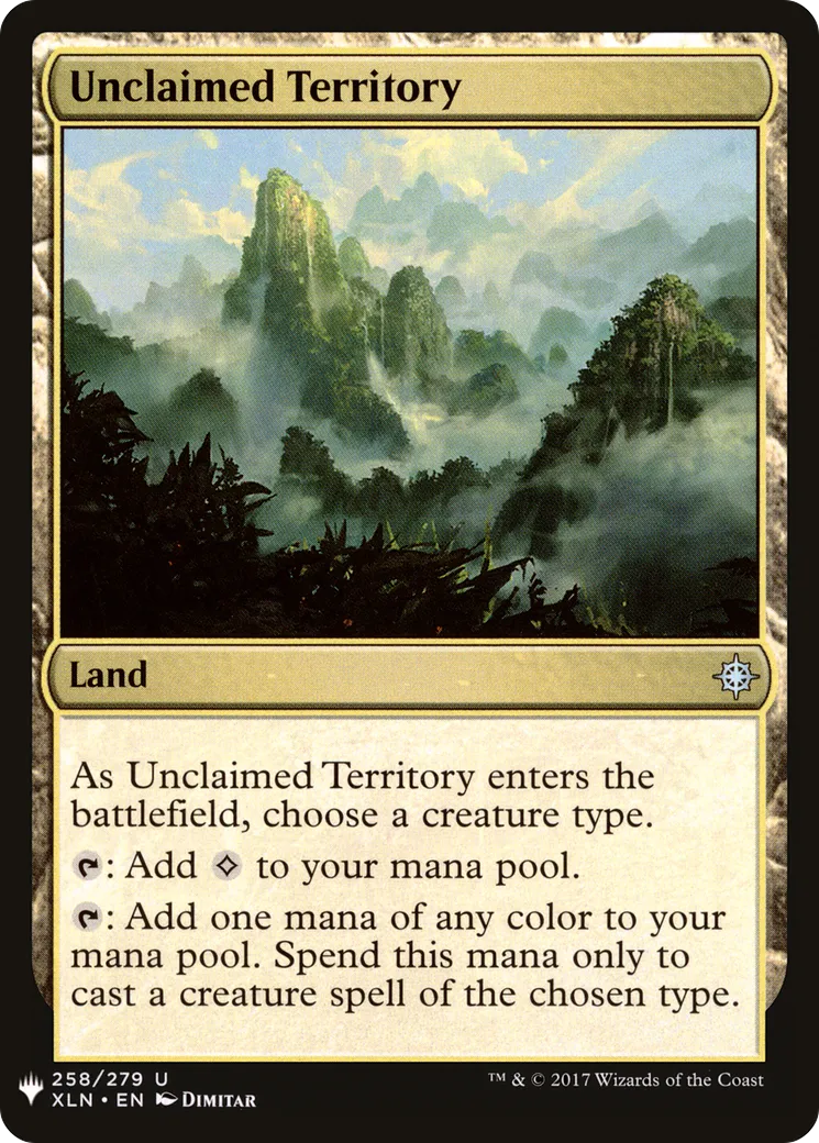 Terra nullius — The List — Magic: The Gathering