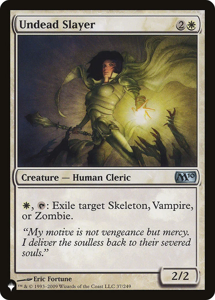 Tueuse de morts-vivants — The List — Magic: The Gathering