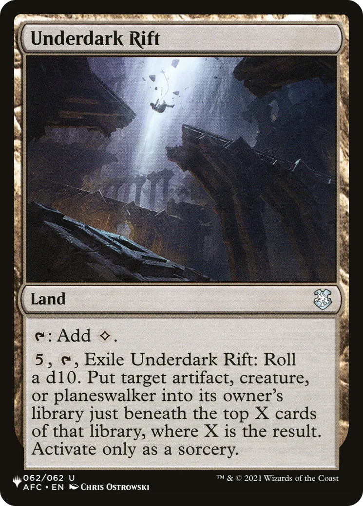 Faille de l'Outreterre — The List — Magic: The Gathering