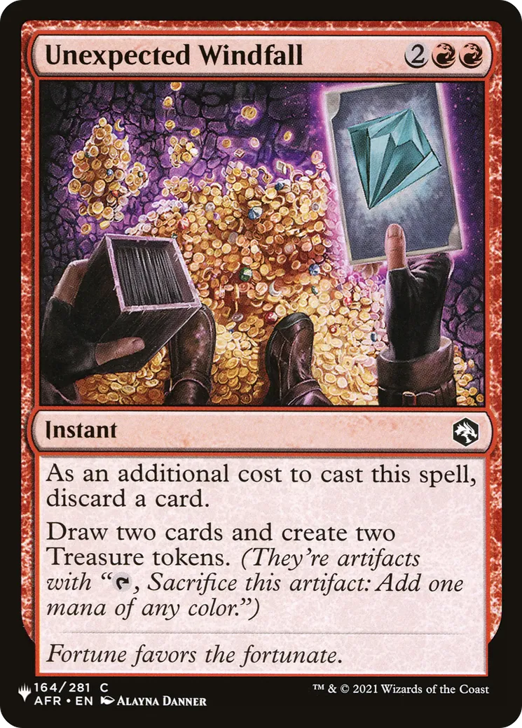 Aubaine inattendue — The List — Magic: The Gathering